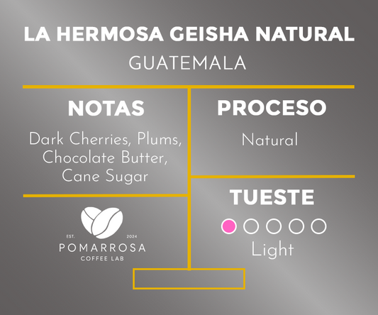 La Hermosa Geisha - Natural